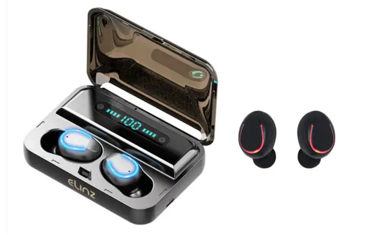 ELInZ BTF95-BLK TWS Bluetooth 5.0 Earphones Wireless Headset Earbuds featured