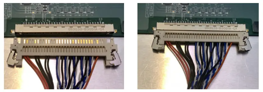 IDS AM 1280800Q7TZQW- LVDS connector