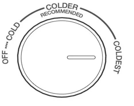 respekta KG 185 BS Portable Fridge and Freezer - Setting