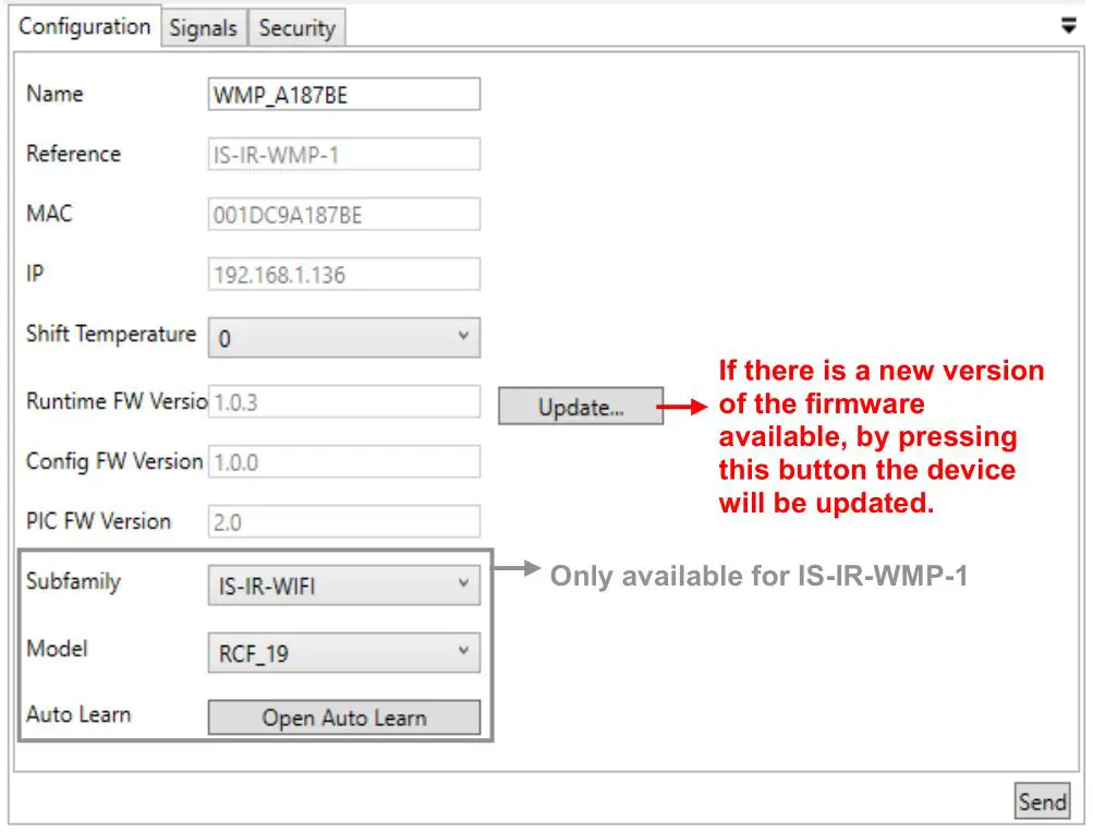 Intesis WiFi Series Air Conditioning - Configuration