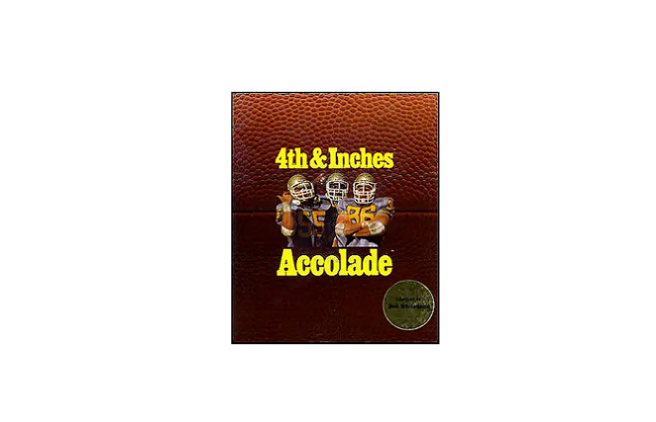 Games 4th And Inches User Guide