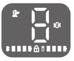 eXtreme DOG FENCE GE G2 Dog Training Collar - CONTROL 1