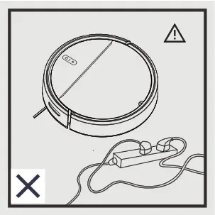 Shenzhen Takdir Intelligent Electric Appliance V32S Robot Vacuum - Precautions 1