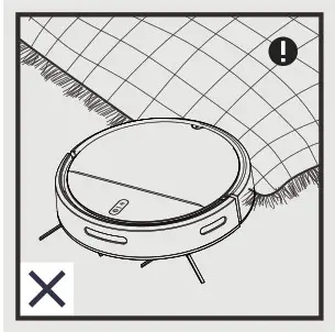 Shenzhen Takdir Intelligent Electric Appliance V32S Robot Vacuum - Precautions 2