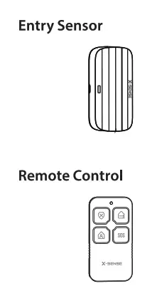 X SENSE SKF01 Home Security Kit -fig2