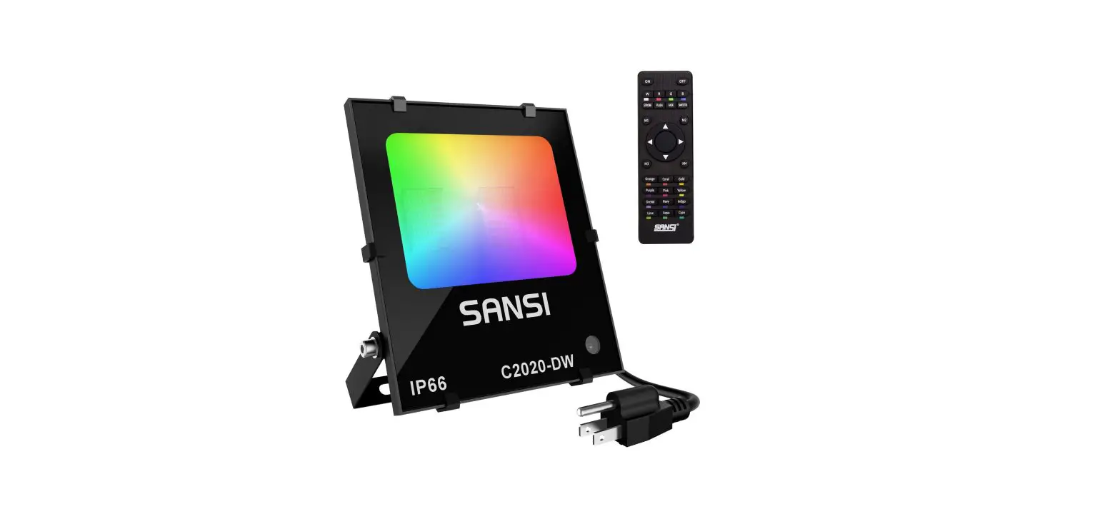 Sansi C21fg001 Rgb Smart Led Floodlight User Guide Sansi C21fg001 Rgb Smart Led Floodlight User Guide