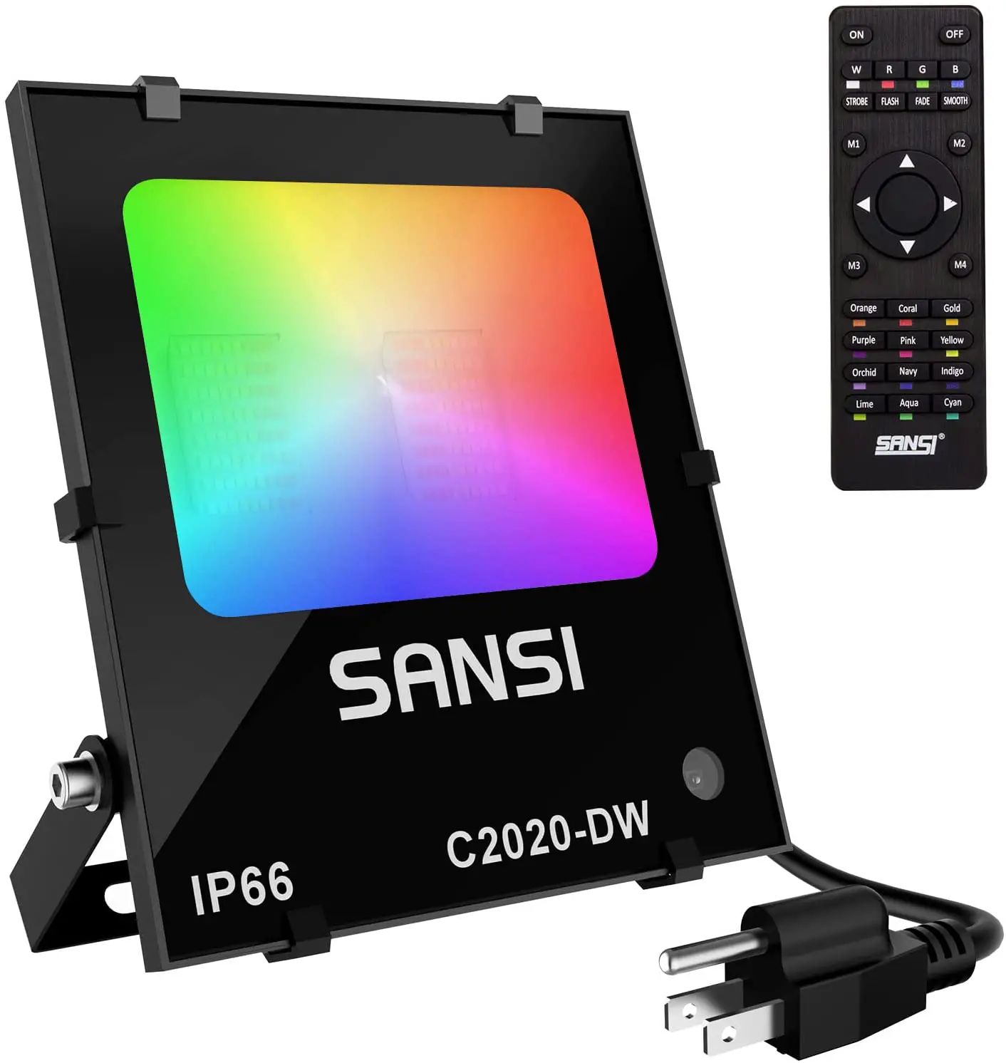 SANSI C21FG001 RGB Smart LED Floodlight