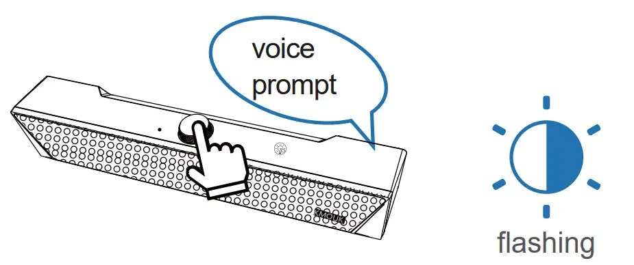 KM-HSB002 KMOUKPC Gaming Soundbar - Multi-Function