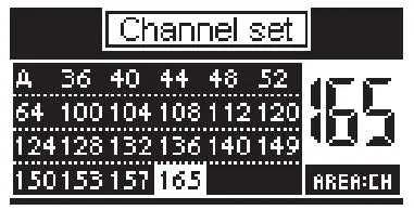 ACCSOON CineEye II Wireless Video Transmitter User Manual - Channel Setting