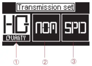 ACCSOON CineEye II Wireless Video Transmitter User Manual - Data Rate Setting