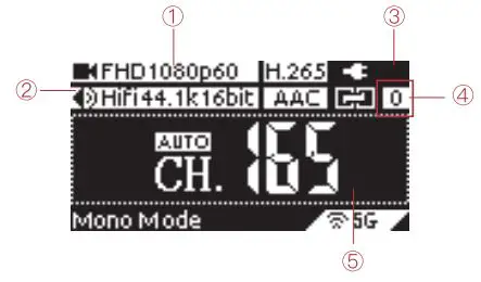 ACCSOON CineEye II Wireless Video Transmitter User Manual - Oled Display