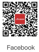 ACCSOON CineEye II Wireless Video Transmitter User Manual - QR Code For Facebook