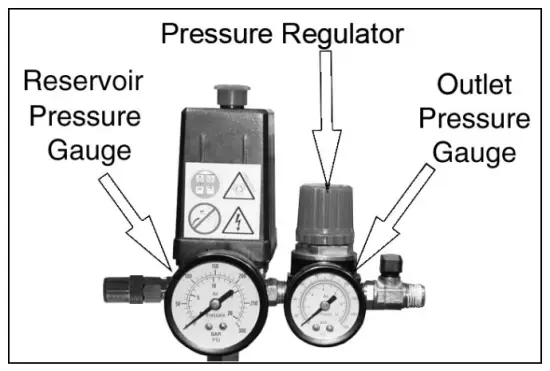 Set outlet pressure