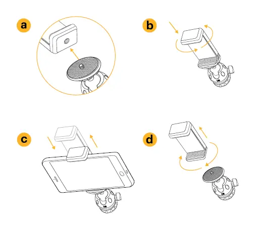 KODAK Photo Gear Mini Tripod with Remote 9 Inch 23 cm FIG 7