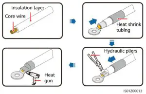 HUAWEI SUN2000 50KTL JPM0 Three Phase Power Conditioner - Power Cables 6