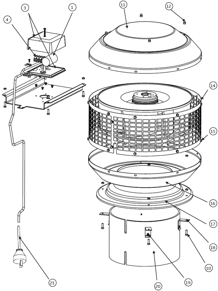 Parts List for Isodrive 3200