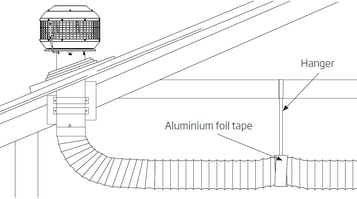 Securing Flexible Duct 02
