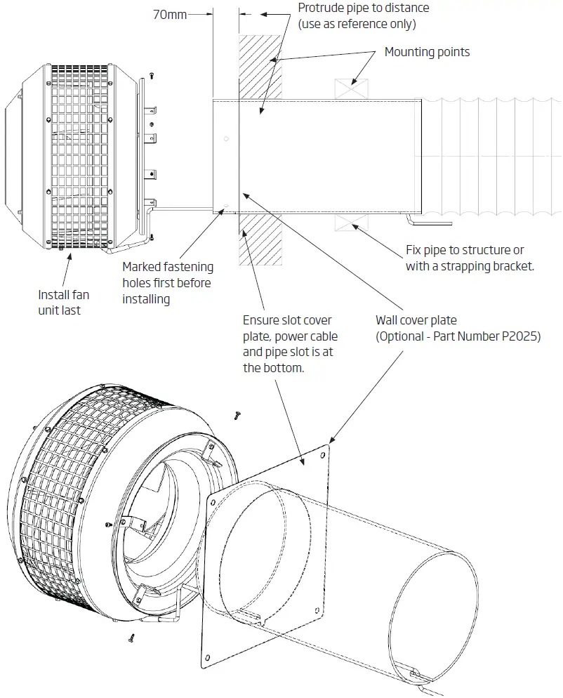 Through Wall Installation 02