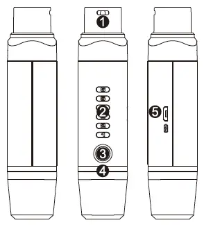 NUX B-3 Plus 2.4GHz Wireless Microphone System fig 2