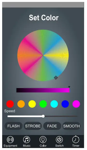 BASON E124B LED Bluetooth Controller - app