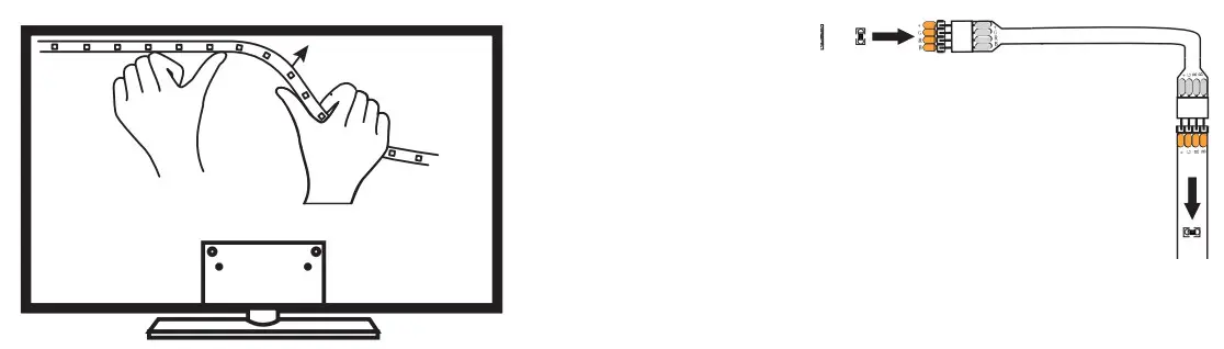 BASON E124B LED Bluetooth Controller - position