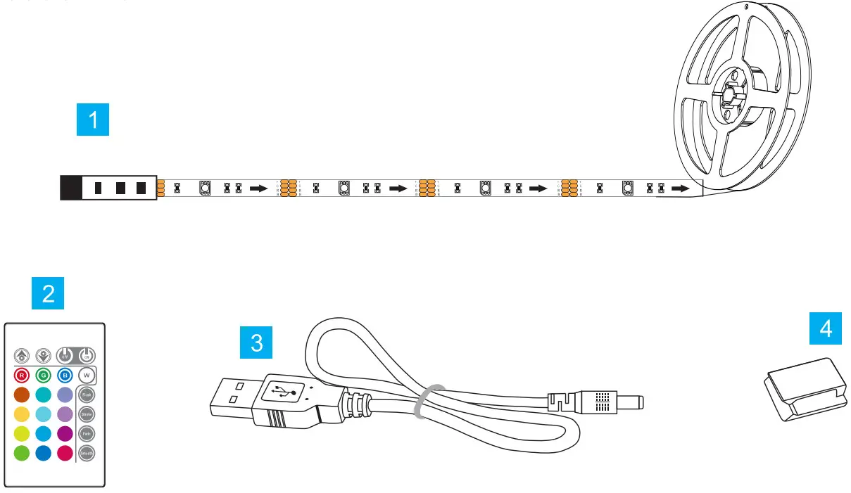 BASON E124B LED Bluetooth Controller - product