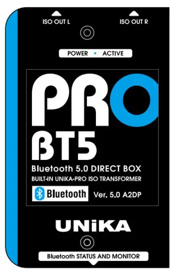 UNiKA PROBT5 Pro Series Audio Interface Direct Box - 2