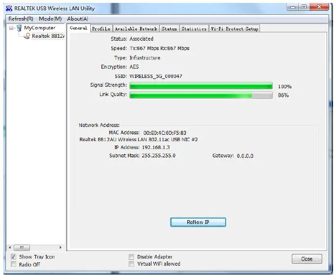 Nebra FX-600AC USB WiFi Adapter FIG 10