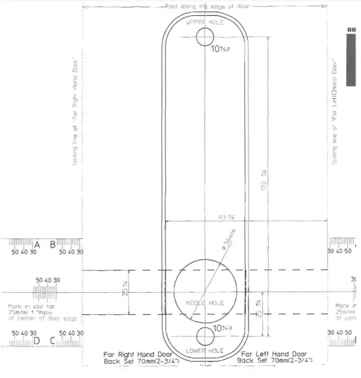 LOCKEY 7055SCP Super 8 Mechanical Digital Lock - fig2