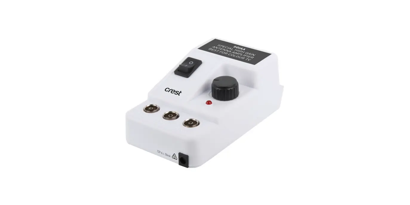 Crest Sgiaa Indoor Antenna Signal Amplifier Instruction Manual Crest Sgiaa Indoor Antenna Signal Amplifier Instruction Manual