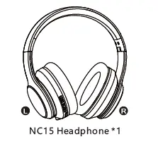 Srhythm NiceComfort 15 Foldable Over-Ear Headset 1