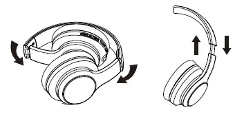 Srhythm NiceComfort 15 Foldable Over-Ear Headset 5