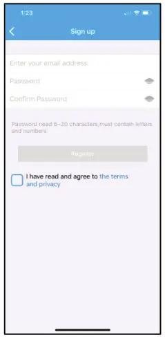 Midea MAD50PS1QGRC 50 Pint Cube Dehumidifier - Create Your Account 2