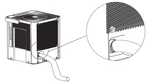 Midea MAD50PS1QGRC 50 Pint Cube Dehumidifier - Other features 3