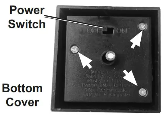 HARBOR FREIGHT 57715 Solar LED Bollard Pathway - Power