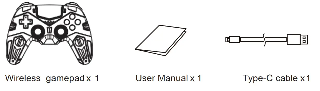 ipega PG 4019 Bumblebee Wireless Game Controller - List