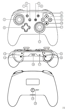 Shenzhen Binbo-Trading-YS32-Game-Controller-fig 1