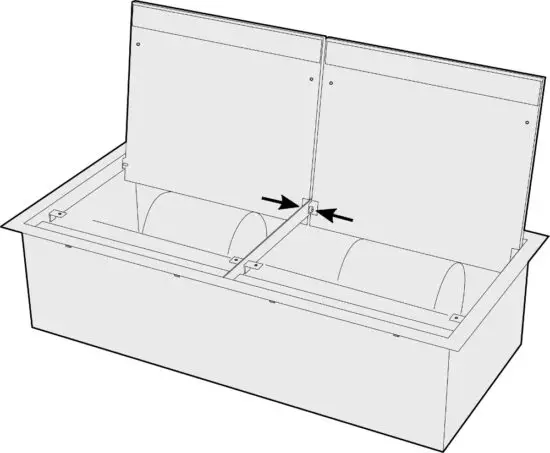 CLAUDGEN RAC10HL Large Commercial Air Curtains - Assembly 3