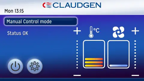CLAUDGEN RAC10HL Large Commercial Air Curtains - Manual Mode