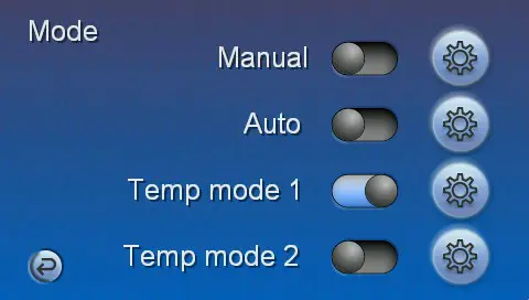 CLAUDGEN RAC10HL Large Commercial Air Curtains - Operating Mode