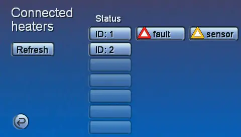 CLAUDGEN RAC10HL Large Commercial Air Curtains - button