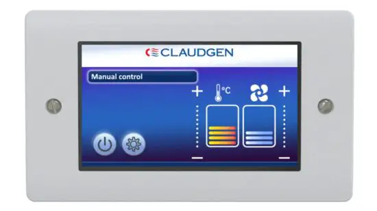 CLAUDGEN RAC10HL Large Commercial Air Curtains - ontroller