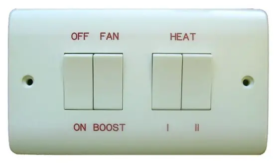 CLAUDGEN RAC10HL Large Commercial Air Curtains - switch