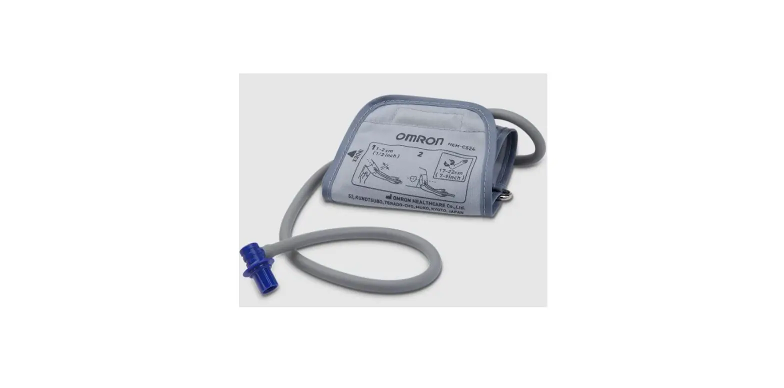 Omron Hem-cs24-b D-ring Small Blood Pressure Cuff Instruction Manual