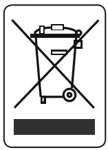 VOX ELECTRONIC KS3270F Stainless Steel Fridge - disposal