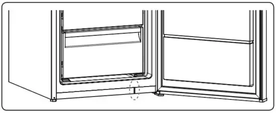 VOX ELECTRONIC KS3270F Stainless Steel Fridge - figure 2