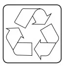 VOX ELECTRONIC KS3270F Stainless Steel Fridge - recycle