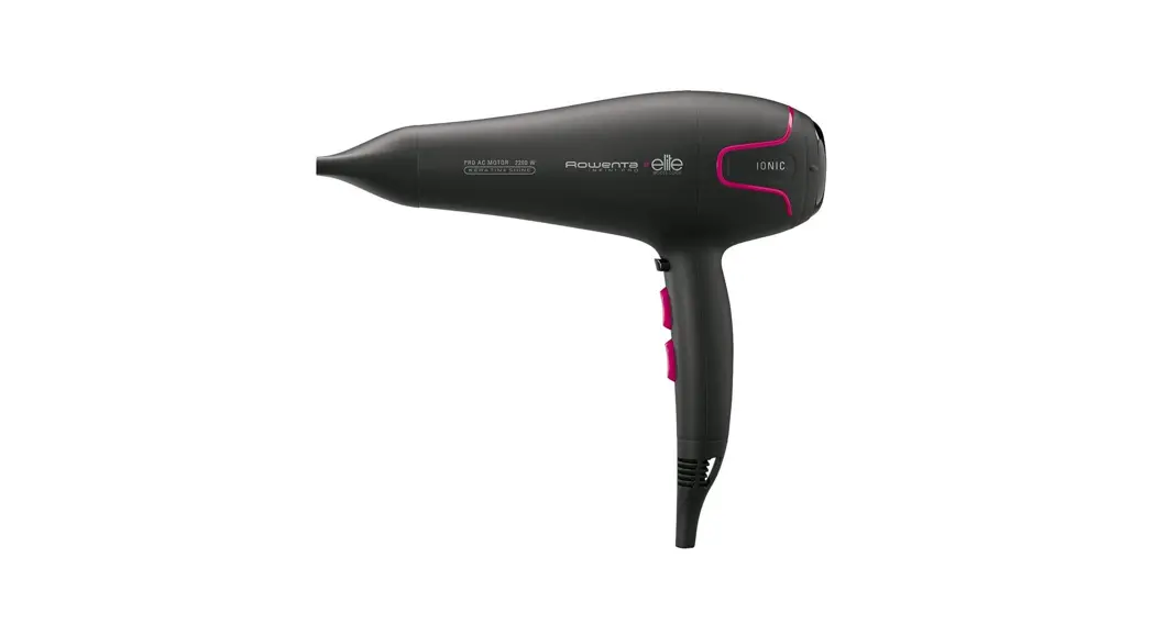 Rowenta 1820003447 Hair Dryer Instruction Manual