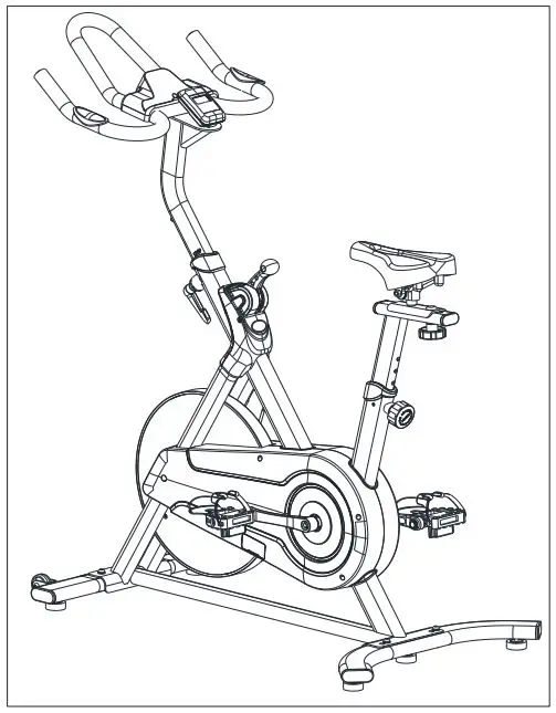 Sunny Health Fitness Sf-b1970 Belt Drive Pro Lite Indoor Cycling Bike User Manual