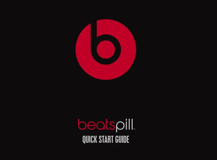 BeatsPill User Manual